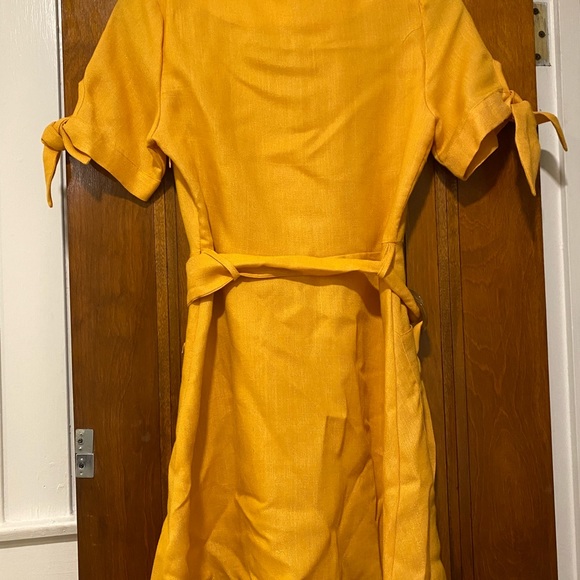 Moon River Yellow Dress - Picture 3 of 6